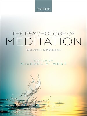 cover image of The Psychology of Meditation